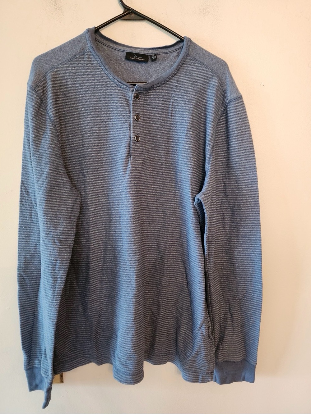 Marc Anthony grey padded long sleeve Hensley size mens xl
